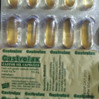 Castor oil Capsule Castrolex 60Cap Asoj Soft Caps Pvt Ltd